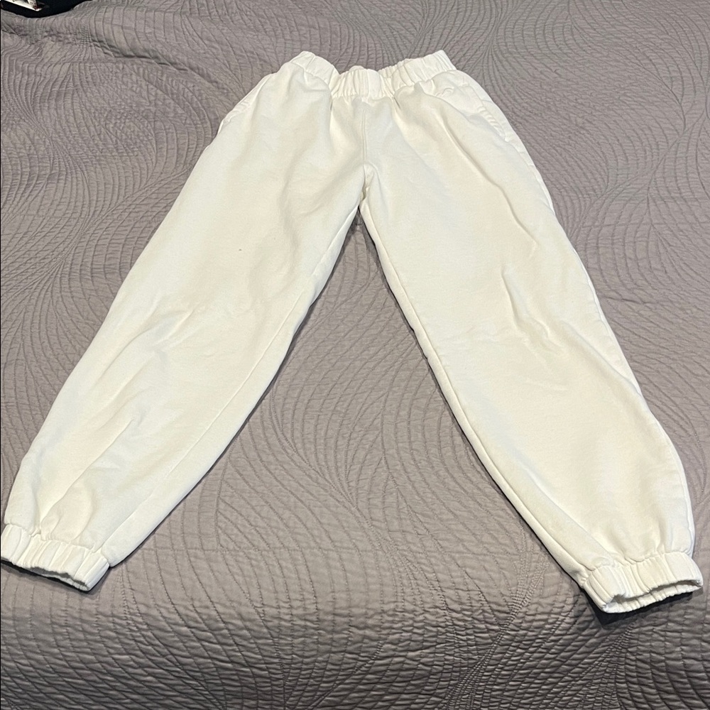 Hollister Women's White Joggers